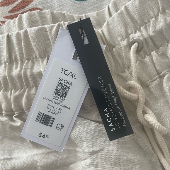 NWT linen jogger size XL - Picture 3 of 3